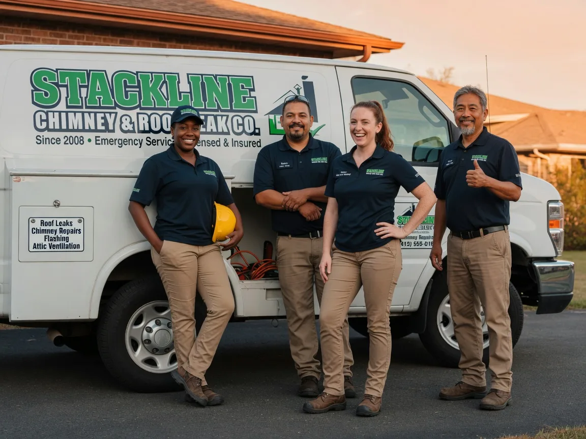 Chimney flashing repair company in Billings, MO